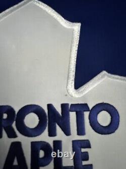 Team Issued CCM Toronto Maple Leafs NHL ULTRAFIL Hockey Jersey Sz 56