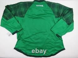 Team Issued Toronto Maple Leafs St. Patrick's Day Warm Up NHL Hockey Jersey 56