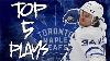 Top 5 Toronto Maple Leafs Plays Of The Year 2021 Edition