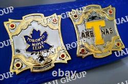 Toronto Maple Leaf Ice Hockey Championship Belt Adult size 2MM Brass