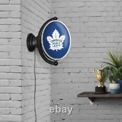 Toronto Maple Leaf Original Oval Rotating Lighted Wall Sign