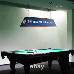 Toronto Maple Leaf Premium Wood Pool Table Light