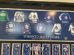 Toronto Maple Leafs 1964 Commemorative Parkies Tall- Boys framed