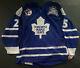 Toronto Maple Leafs #25 CCM NHL Hockey Jersey 4 Toronto Related Patches Clancy +