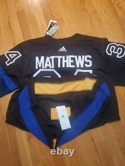 Toronto Maple Leafs Adidas Authentic Drew House Jersey Auston Matthews Sz 56