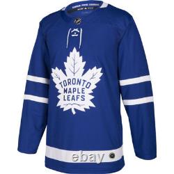 Toronto Maple Leafs Adidas Authentic Home NHL Hockey Jersey Size 54