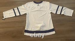 Toronto Maple Leafs Adidas White Adidas Climalite Jersey Size 50