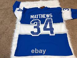 Toronto Maple Leafs Austin Matthews Mitchell & Ness Centennial Hockey Jersey