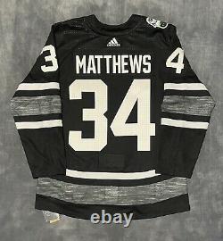 Toronto Maple Leafs Auston Matthews 2019 All-Star Adidas Parley Jersey 50