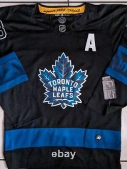 Toronto Maple Leafs Auston Matthews Autographed Adidas Black Alternate Jersey