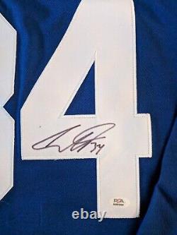 Toronto Maple Leafs Auston Matthews Autographed Authentic XL Jersey Psa Cert