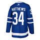 Toronto Maple Leafs Auston Matthews adidas Blue Authentic Player Jersey 46 Small