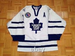 Toronto Maple Leafs Authentic CCM 6100 Gary Robert's Jersey Size 48 HHOF Patch