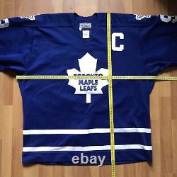 Toronto Maple Leafs Authentic Hockey Shirt Jersey Match Worn Doug Gilmour Maska