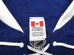 Toronto Maple Leafs Authentic Home Reebok Edge 2.0 7287 Jersey Goalie Cut 58
