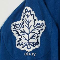 Toronto Maple Leafs Bill Barilko XL CCM Embroidered Crest Blue 5