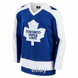 Toronto Maple Leafs Blue Premier Breakaway Heritage Blank NHL Hockey Jersey