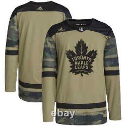 Toronto Maple Leafs Camo Military Appreciation Team Authentic Practice Jersey