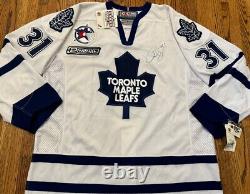 Toronto Maple Leafs Curtis Joseph Signed Authentic CCM NHL Hockey Jersey MiC 52