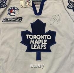 Toronto Maple Leafs Curtis Joseph Signed Authentic CCM NHL Hockey Jersey MiC 52