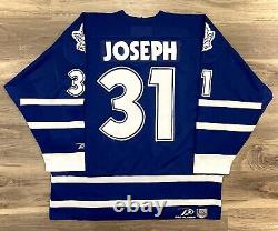 Toronto Maple Leafs Curtis Joseph Vintage NHL Hockey Jersey Goalie Pro Player
