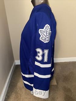 Toronto Maple Leafs Cutis Joseph #31 CCM Authentic Jersey Size 52 Made in Canada