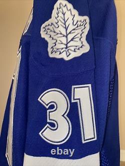 Toronto Maple Leafs Cutis Joseph #31 CCM Authentic Jersey Size 52 Made in Canada