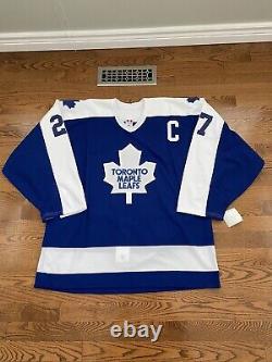 Toronto Maple Leafs Darryl Sittler Alumni Game Authentic CCM 6100 Size 54