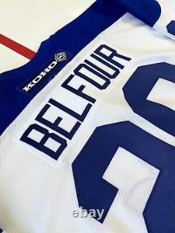 Toronto Maple Leafs Ed Belfour Authentic Koho 6100 NHL Hockey 3rd Jersey Vintage