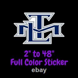 Toronto Maple Leafs Full Color Vinyl Decal Hydroflask decal Cornhole decal 4