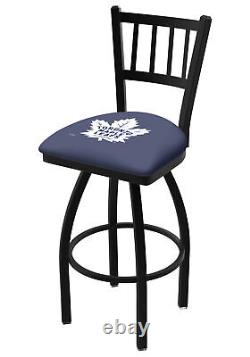 Toronto Maple Leafs HBS Jail Back High Top Swivel Bar Stool Seat Chair (30)