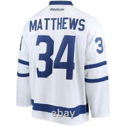 Toronto Maple Leafs Hockey 2016/17 Jersey Medium Away Reebok Auston Matthews NHL