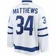 Toronto Maple Leafs Hockey 2016/17 Jersey Medium Away Reebok Auston Matthews NHL