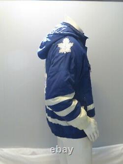 Toronto Maple Leafs Jacket (VTG) Puffer Parka by Apex One Men's Small