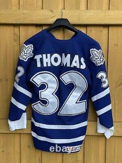 Toronto Maple Leafs Jersey Hockey NHL CCM Steve Stumpy Thomas #32 Size Medium