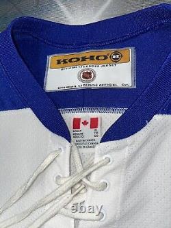 Toronto Maple Leafs Koho Hockey Jersey Size XL Mens White Preowned