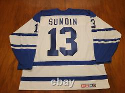 Toronto Maple Leafs Mats Sundin jersey xxl CCM