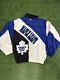 Toronto Maple Leafs NHL Chalkline Vintage 80s Jacket Large