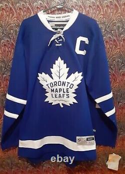 Toronto Maple Leafs NHL Hockey Jersey Sittler-Reebok Blue White XL, NWT
