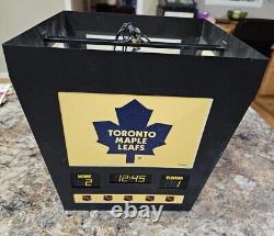 Toronto Maple Leafs NHL Scoreboard Hanging Light Ceiling Man Cave Hockey