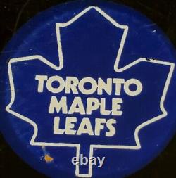 Toronto Maple Leafs NHL Vintage Approved Viceroy Mfg. Official Game Puck