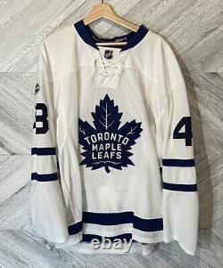 Toronto Maple Leafs Nazem Kadri Game Issued Hockey Jersey Size 56 White