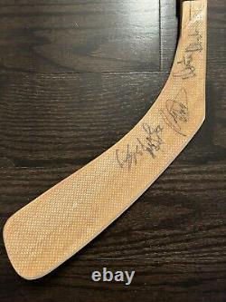 Toronto Maple Leafs Original Six Established 1917 AUTOGRAPHED HOCKEY STICK