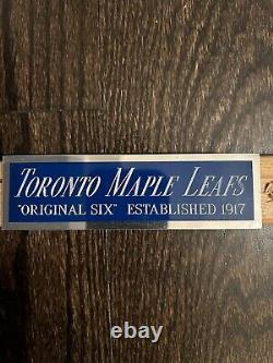 Toronto Maple Leafs Original Six Established 1917 AUTOGRAPHED HOCKEY STICK