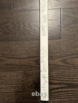 Toronto Maple Leafs Original Six Established 1917 AUTOGRAPHED HOCKEY STICK