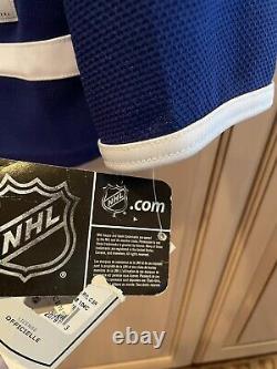 Toronto Maple Leafs Reebok Jersey Blue Lace Up Custom Size Adult Medium