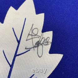 Toronto Maple Leafs Signed Hockey Jersey Clark Gilmour Iafrate Adidas NHL 52
