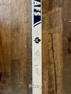 Toronto Maple Leafs Team Signed Stick 2008-2009