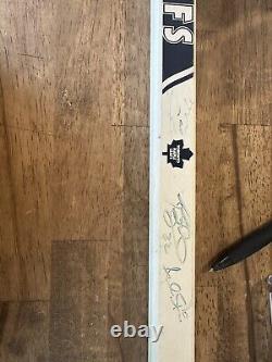 Toronto Maple Leafs Team Signed Stick 2008-2009