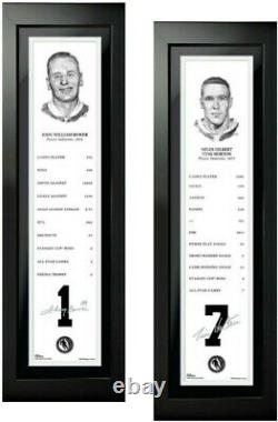Toronto Maple Leafs Two-Piece Framed Hockey Hall of Fame Photo Set (24 High)